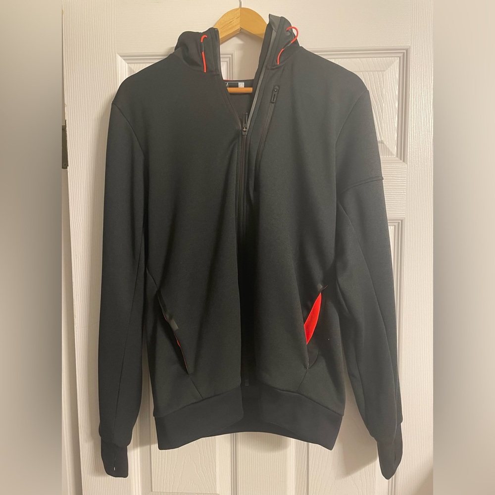 Black Adidas hoodie size M